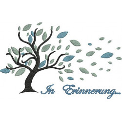 Stickdatei - Trauerbaum